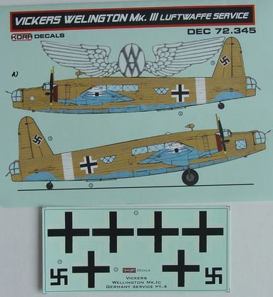 Vickers Wellington Mk.III Luftwaffe
